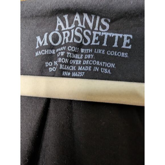 Alanis Morissette Graphic Tank Top L I'm High But I'm Grounded (654) - Picture 5 of 5